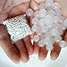 4000 Pcs Crystal Soil Water Beads Growing Magic Jelly Balls Bio Gel Wedding Casamento Vase Fillers (White)