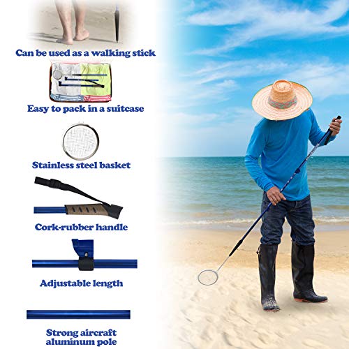 Sand Dipper Full Size Beach Scoop Shovel & Sifter Tool for