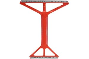 TRUKR STIK Truck and Large Vehicle Convex and Side Mirror Cleaning Squeegee (Red)