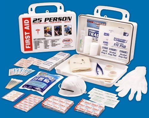 Rapid Care 25 Person OSHA and ANSI Compliant First Aid Kit