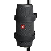 Hermitshell Portable Speaker Mount for Bike/Golf Cart/Boat Railing, Adjustable Strap Bike Speaker Holder Attachment for JBL Xtreme 4,3,2/JBL Charge 5,4,3 (Large)