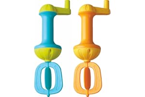 HABA Kids Bubble Bath Whisk 2 Pack - Bath Toys for Sensory Play, Motor Skill Development, Water Play and Bath Time Fun