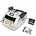 NuLink Deluxe Currency Bill Cash Banknote Money Counter Machine with UV [Ultraviolet], MG [Magnestic] Counterfeit Bill Detection, & Total Count Voice Feature [NL2436]
