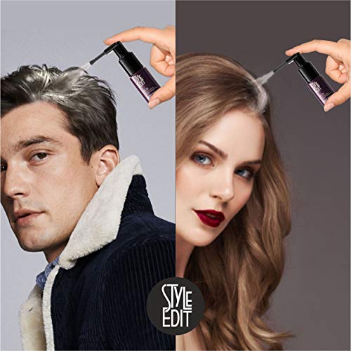 Style Edit Instant Hair Building Fibers, for Thinning Hair or Bald Spots, Hair Loss Concealer, for Men And Women (Multiple Colors Available)