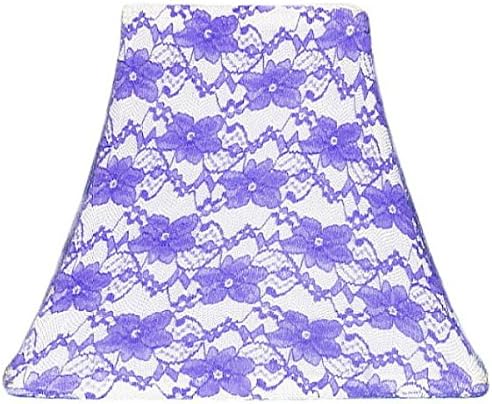 Purple Lace - Custom SLIP COVERS for lampshades