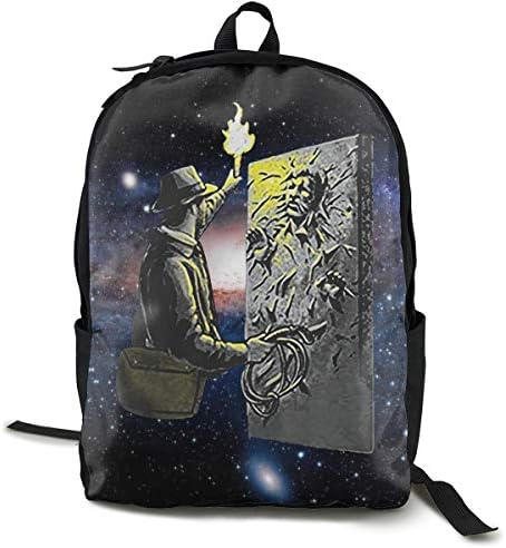 Ertregysrtg Indiana Jones Han Stylish School Backpack Bookbags College Bags Satchel Travel Bag Daypack Classic Backpack