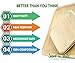 10'' Square Disposable Bamboo, Areca Palm Leaf Plates (25 Pack) + 6