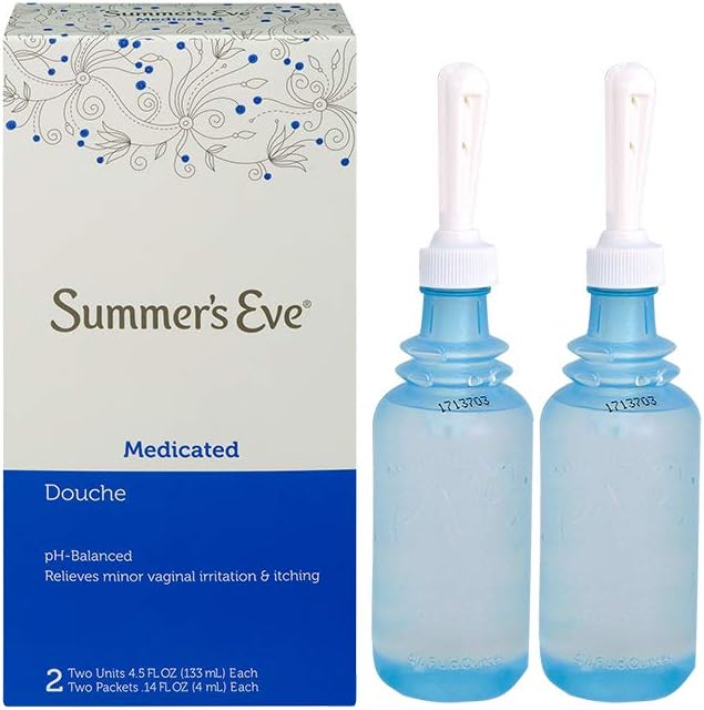 Summer's Eve 3 Piece Douche Medicated 2, 4.5 Fl Oz, Pack of 3: Health & Personal Care