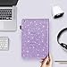 UrbanDrama iPad Mini Case, iPad Mini 2 Case, iPad Mini 3 Case Glitter Sparkly Slim Fit Folio Stand PU Leather Case with Auto Wake, Sleep Feature Luxury Smart Cover Compatible iPad Mini 1, 2, 3, Purple