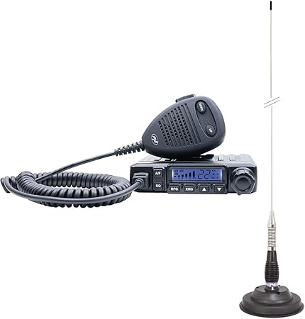 PNI CB Radios Escort HP 6500 ASQ with CB ML100 Antenna: Amazon.co.uk:  Electronics