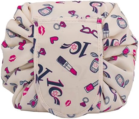 2018 Fashion Drawstring Cosmetic Bag Large Capacity Lazy Travel Makeup Pouch magic Toiletry Bag for Womens Girls