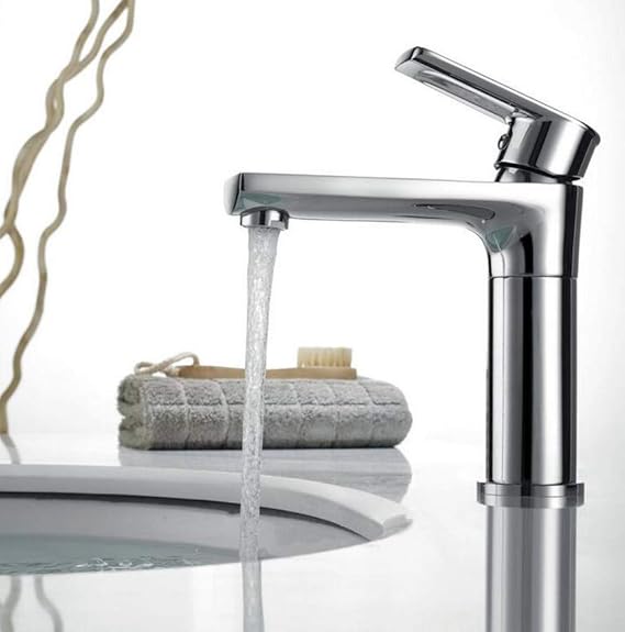 Chrome Monotrou Mélangeant De Lavabo Chaud Et Froid Spot De Lavabo
