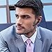 Bluetooth Headset, Wireless Earpiece V4.1 Ultralight HandsFree Business Earphone with Mic for Business/Office/Driving-Black