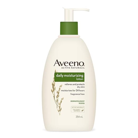 aveeno lotion in hair