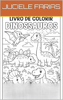 Livro COLORINDO OS DINOSSAUROS