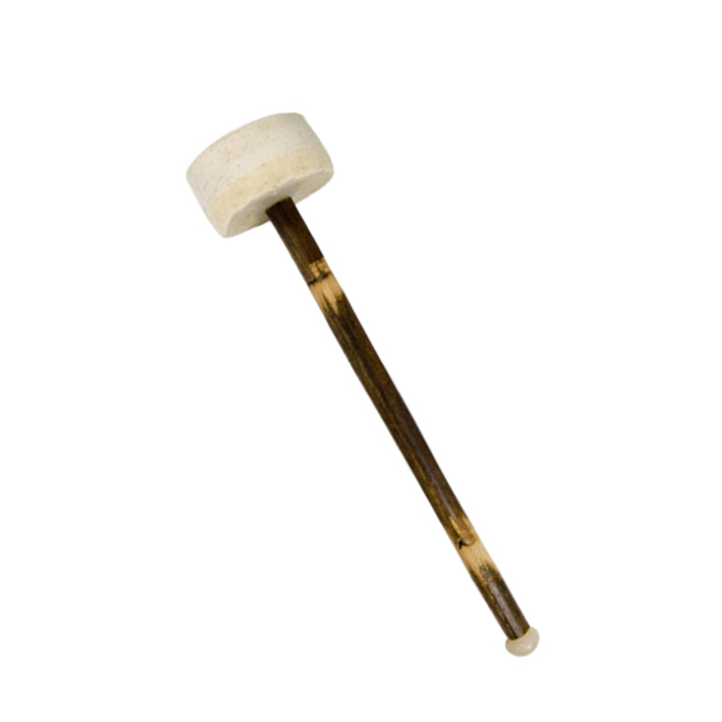 NKlaus 15822 Wooden Drum Bat with Felt Pad 33 cm