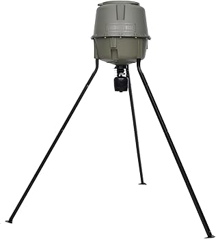 Moultrie 30 Gallon Spin Cast Deer Feeder Tripod