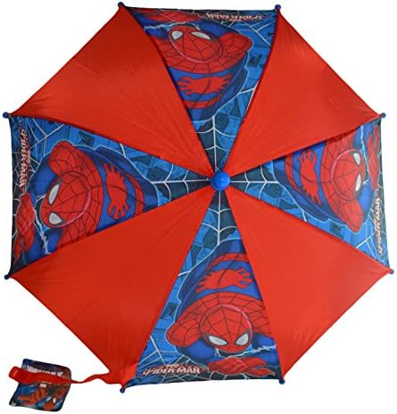 Trademark Collections Spiderman Stick Umbrella, 56 Cm, Red Spid005036