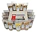 Harmony House Backpacking Soup and Chili Kit (Unseasoned) – 18 Count Variety Pack, Resealable Zip Pouches, For Cooking, Camping, Emergency Supply and More