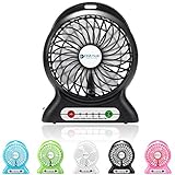 Portable fan,Dizaul® mini usb rechargeable fan with 2600mAh power bank and flashlight,Battery Operated fan for Traveling,Baby Stroller,Fishing,Camping,Hiking,Picnic,BBQ,Backpacking,Biking,Paddling,Boating,Outdoor or Indoor Use