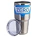 Zero Degree Stainless Steel Tumbler with Lid, Double Wall Vacuum Insulated Travel Mug for Hot and Cold Drink (30oz)