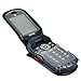 Turtleback Fitted Case Compatible with Kyocera DuraXE Flip Phone Holster Black Leather Rotating Heavy Duty Removable Metal Belt Clip