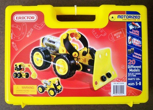 Erector Motorized Construction Set 20 Different Models