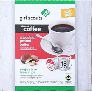 Girl Scouts Cookie Flavored Coffee Single Serve Brew Cups ...