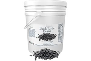 Mountain High Organics - 40 lbs, Certified USDA Organic Dry Black Beans in Bulk, Non-GMO, Vegan, Whole Dried Black Beans, Plant Based Protein and Fiber