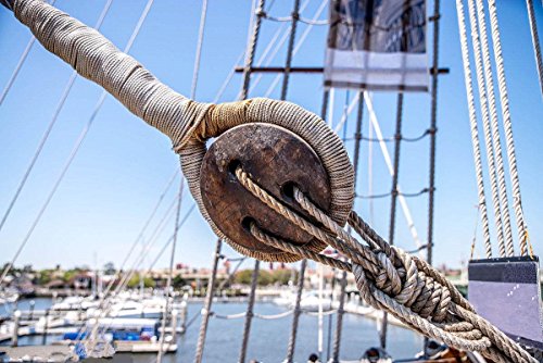 Strong Dockline, Bang4buck Twisted Braid Anchor Rope, 3/4 inch 200 Feet Polypropylene Dock Lines for Boat/ Sailboat Mooring, Docking, Towing- With Thimble and 12592LB Breaking Strain
