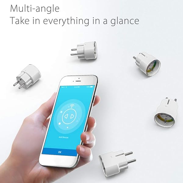 Smart Life App France Plug 10A 16A Power Monitor Smart WiFi Power Socket Temporizador Voice Control Home Outlet
