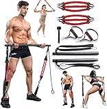 180LBS Adjustable Pilates Toning Bar Kit with