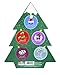 GIANTmicrobes Christmas Tree Mini Microbes Box (Miniature in Size - 2-3 Inches) 5 Special Holiday Ornaments