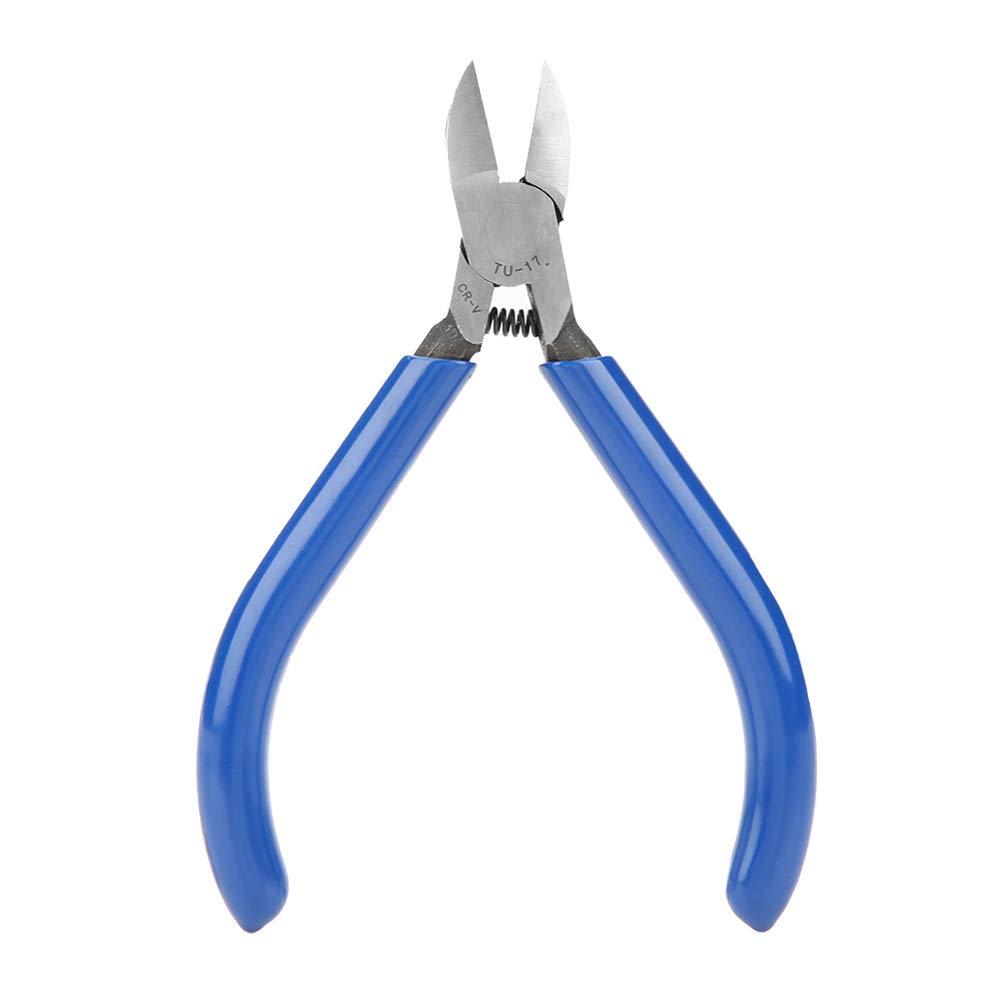 5" Diagonal Cutting Pliers Electronic Cable Side Cutting Nippers Wire Cutter Cutting Tool TU-17