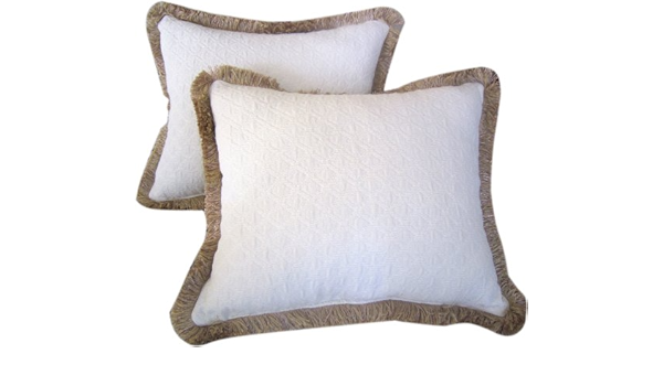 designer throw pillows with fringe
