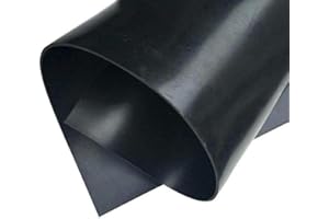 MYOYAY Neoprene Rubber Sheet Solid Rubber Sheets Rolls 40"x40"x1/8" Thick Large Rubber Mat Heavy Duty Rubber for DIY Gaskets,Pads,Seals,Crafts,Flooring,Leveling,Cushioning of Anti-Vibration, Anti-Slip