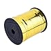 Outus 500 Yard Crimped Curling Ribbon 3/16 Inch Balloon Spool Thin Ribbon for Christmas Balloons String Gift Wrapping Wedding Birthday Party Art Craft Flowers Decoration(Metallic Gold)