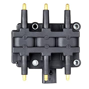 Eccpp Ignition Coil Pack Of 1 Compatible With Chrysler Pacifica Town Country Voyager Dodge Caravan Grand Caravan Jeep Wrangler 2000 2011 Replacement