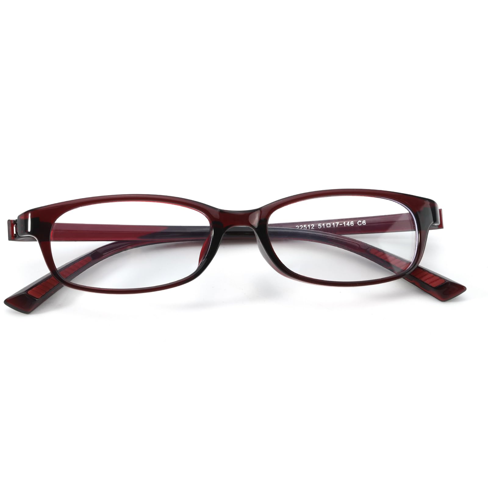 Photo 1 of TJUTR Fashion Fake Glasses Non Prescription Clear Glasses for Women Blue Light Blocking Y2k Cosplay small Eyewear