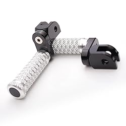 MC MOTOPARTS POLE Silver CNC 25mm Extension Riser
