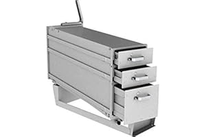 STEEL 3 LONG HEAVY-DUTY DRAWER UNIT 14" W X 23" H X 56" D ADDITONAL VAN EQUIPMEN