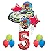 Hot Wheels 5th Birthday Party Supplies and Balloon Decorations