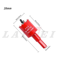Hole Saw Drill Bit LAIWEI HSS Hole Cutter with