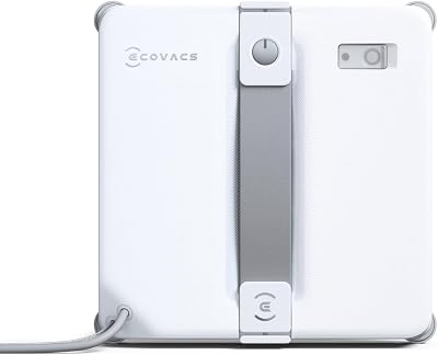 WINBOT Mini 2 Robot Limpiacristales, Cepillos Laterales para Esquinas y Pulverización Ultrasónica, Ultrafino para Ventanas Estrechas, Navegación Inteligente, 6 Modos App, Protección 10 Niveles