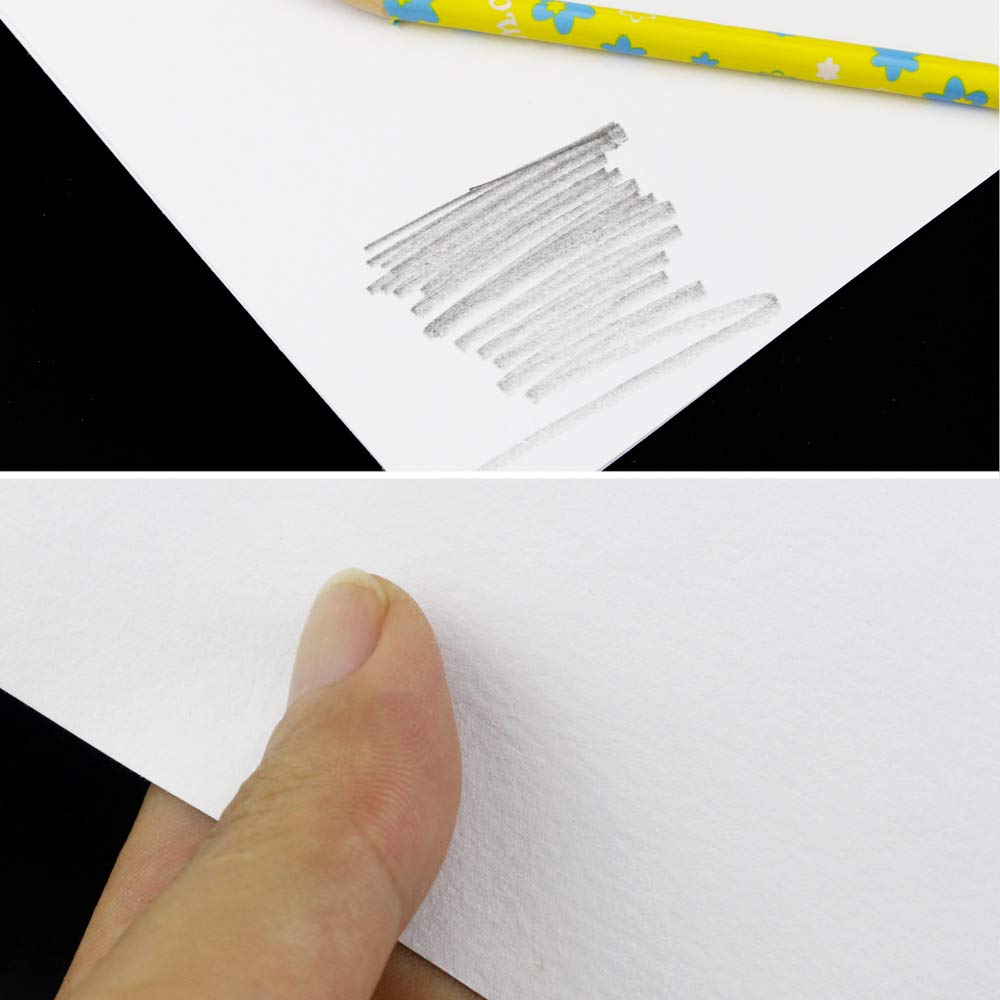 Bright White,A4,29.7X 21cm Durable Acid Free Drawing Paper 98 lb/160gsm