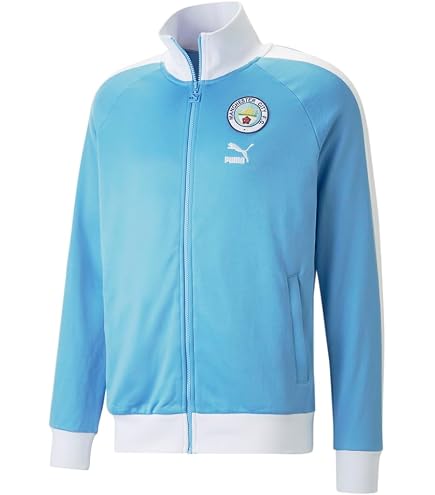 Manchester City FC Gift Mens Shower Jacket Windbreaker Peaked Hood