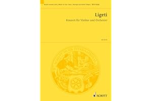 Concerto for Violin and Orchestra: Study Score