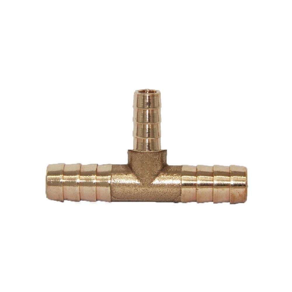 Joyway 5 16 x 1 4 x 5 16 ID Hose Reducing Barb Tee 3 Way Union