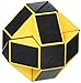 ShengShou Magic Snake Yellow and Black Twisty Toy Puzzle