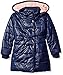 Nautica Girls' Heavy Weight Jacket with Removable Hood
